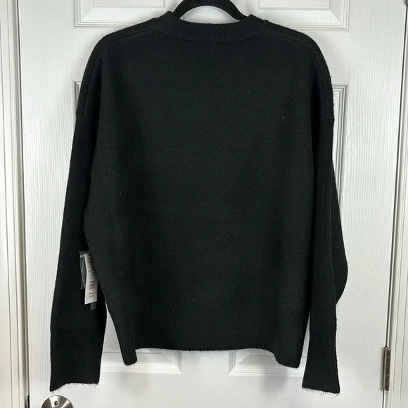 NWT Michael Stars black Maddie pullover sweater sz lg - Picture 13 of 13